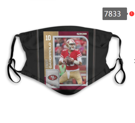 NFL 2020 San Francisco 49ers #22 Dust mask with filter